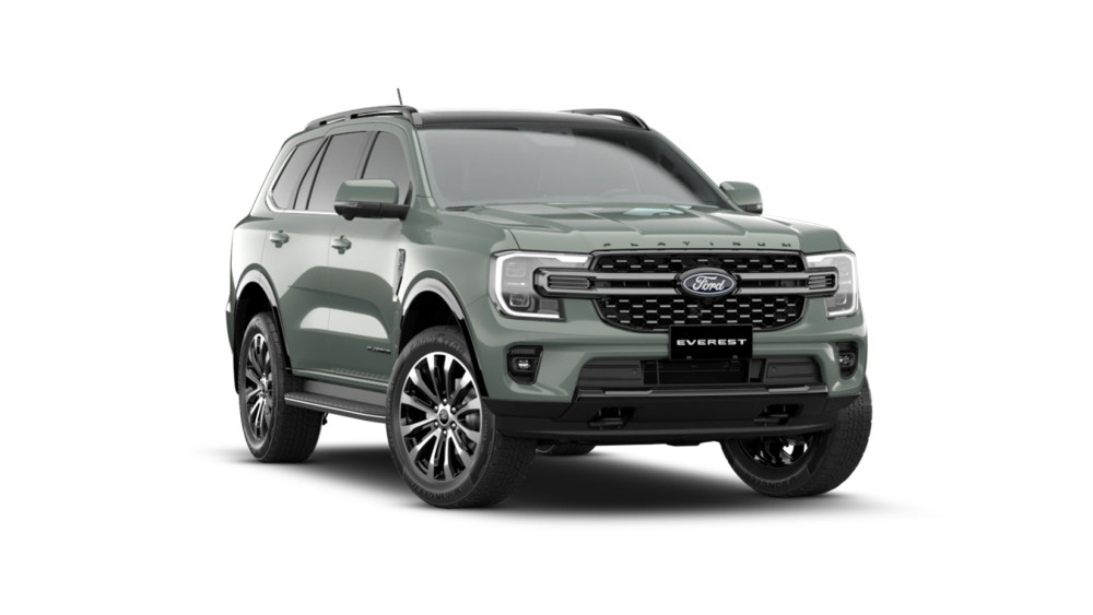 Ford Everest Platinum+ 2.3L AT 4x4 Màu Xanh Thạch Anh Ford Everest Platinum+ 2.3L AT 4x4 Màu Xanh Thạch Anh